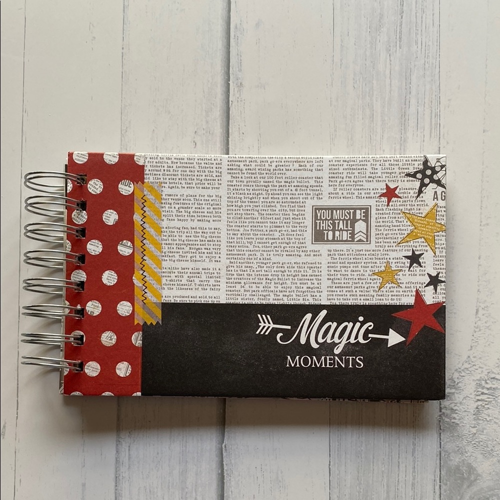 Disney Themed Magic Moments Spiral Album